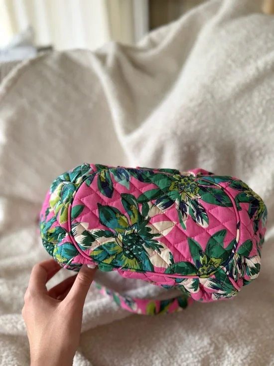 Y2K Vintage Vera Bradley Tropical Paradise Glenna Shoulder Bag Limited Release! - Picture 10 of 11